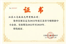 江苏省专精特新中小企业