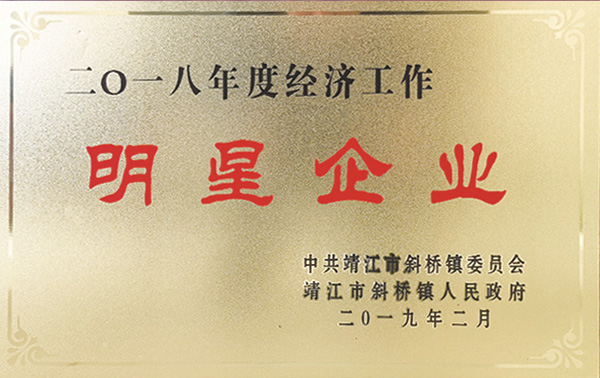 2019年度明星企业